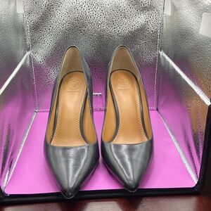 Tory Burch black heels sized 7